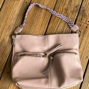 Mauve Purse with strap